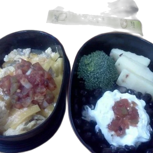 food, bento, box, two transparent PNG cut-out