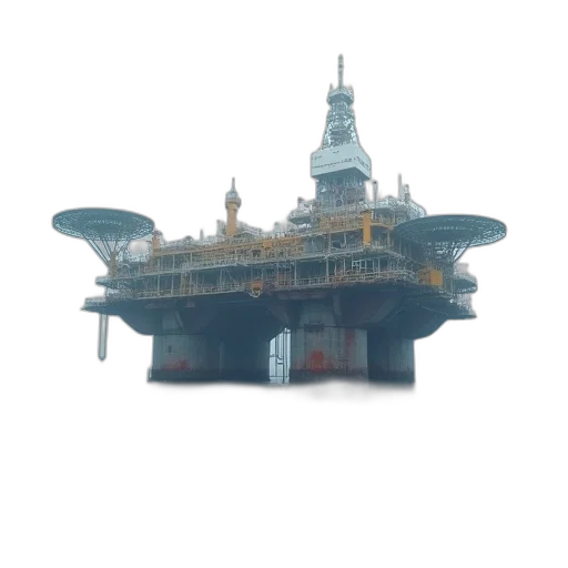 building, robot, staff, 3d render transparent PNG cut-out