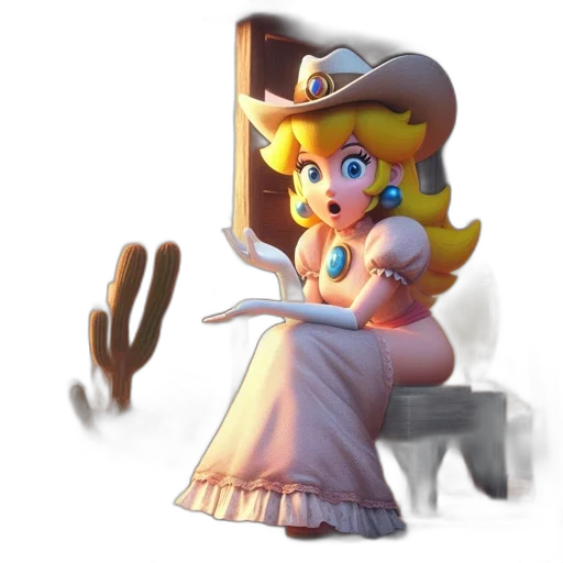 weapon, hat, dress, staff transparent PNG cut-out