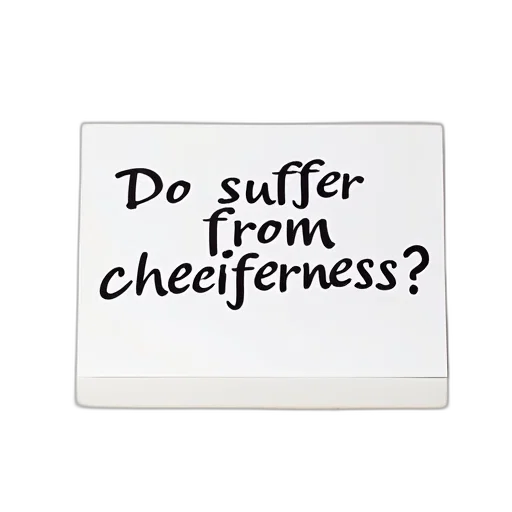 white, card, words, suffer transparent PNG cut-out