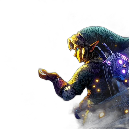 concept art, fantasy art, 3d render, outer space transparent PNG cut-out
