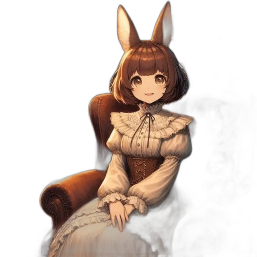 dress, staff, crown, animal transparent PNG cut-out