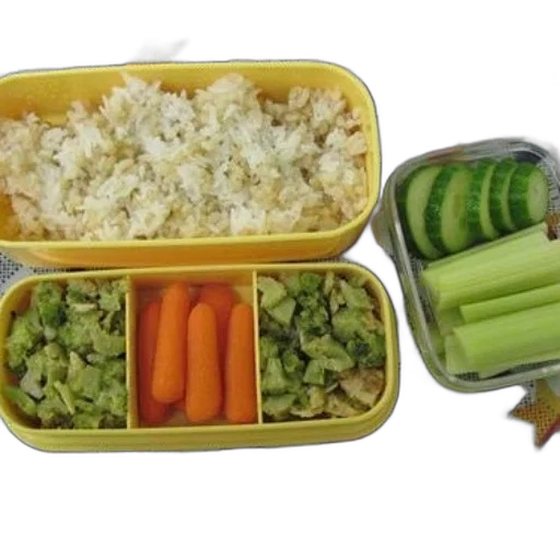 food, bento, box, meal transparent PNG cut-out