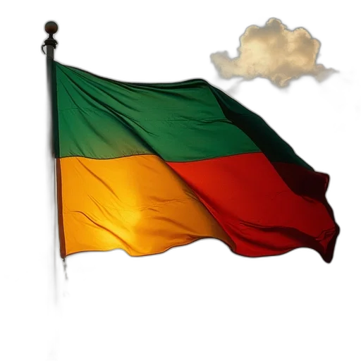 lithuania, flag transparent PNG cut-out