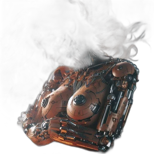 mask, crown, face, robot transparent PNG cut-out