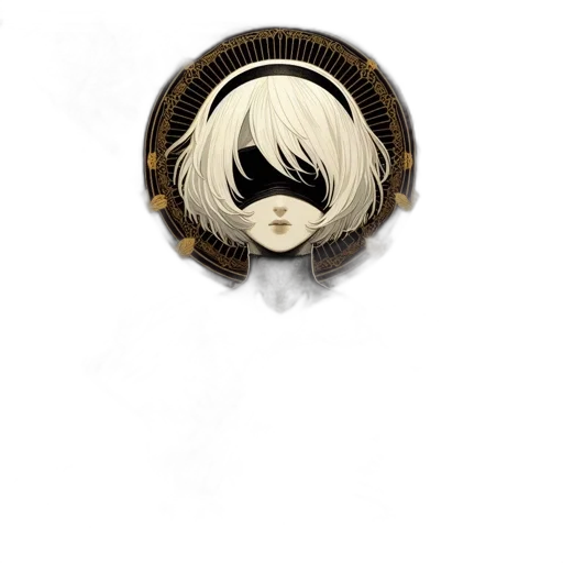 mask, hair, face, animal transparent PNG cut-out