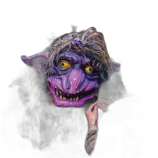 mask, creature, dragon, face transparent PNG cut-out
