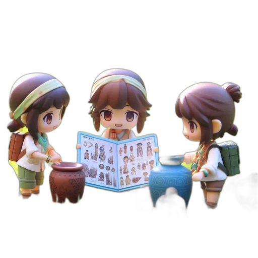 staff, 3d render, concept art, photorealistic transparent PNG cut-out