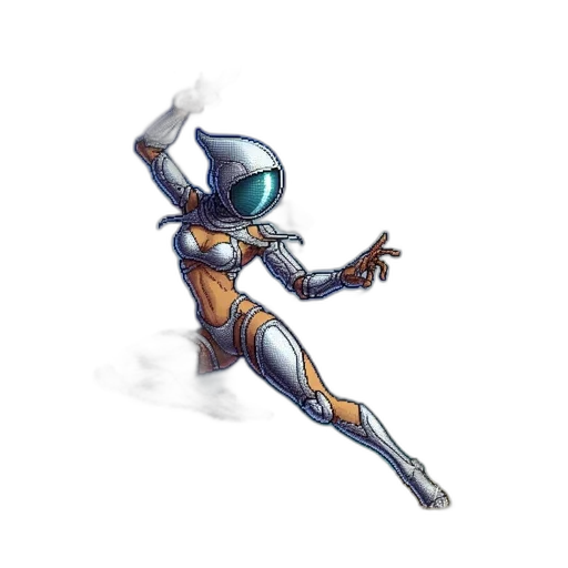robot, staff, weapon, sword transparent PNG cut-out