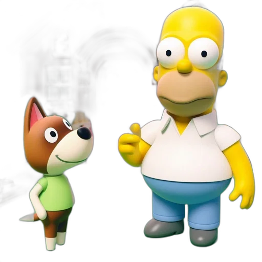staff, concept art, 3d render, cartoon transparent PNG cut-out
