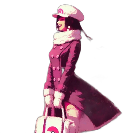 dress, hat, jacket, robot transparent PNG cut-out