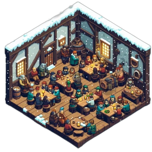furniture, staff, pixel art, concept art transparent PNG cut-out