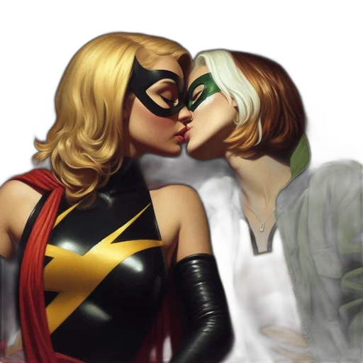 comic book art, concept art, photorealistic, two transparent PNG cut-out