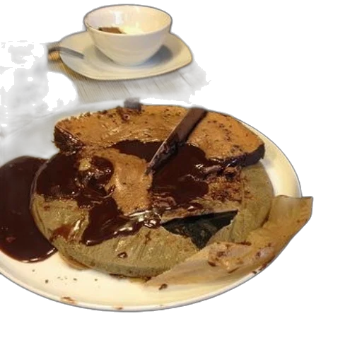 food, photorealistic, chocolate, dessert transparent PNG cut-out