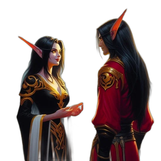 fantasy art, concept art, pixel art, comic book art transparent PNG cut-out