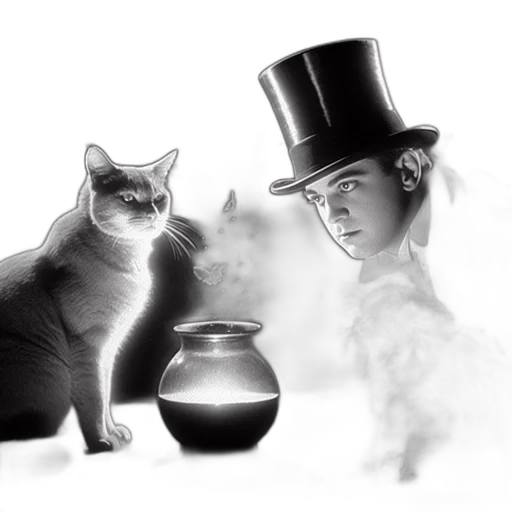 hat, concept art, fantasy art, photorealistic transparent PNG cut-out