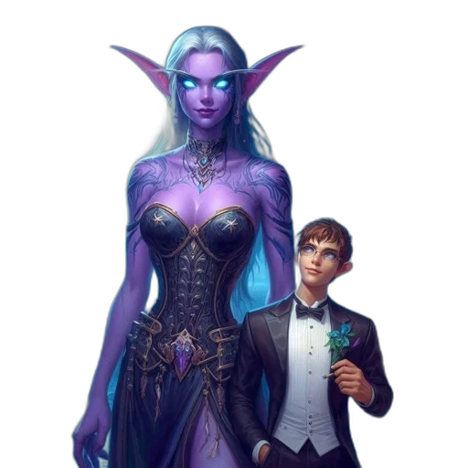 staff, dress, fantasy art, concept art transparent PNG cut-out