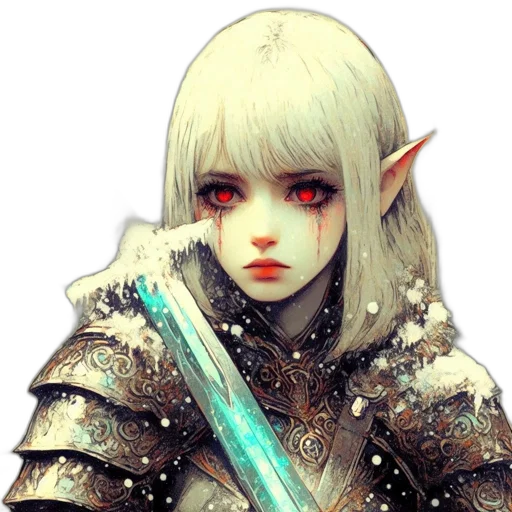 sword, staff, face, dragon transparent PNG cut-out