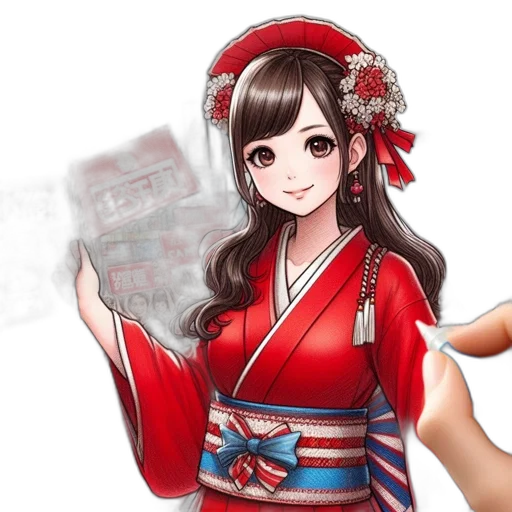 staff, dress, weapon, anime transparent PNG cut-out