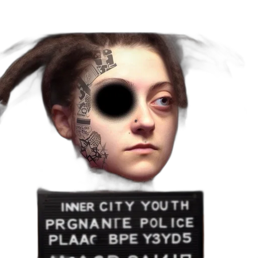 face, mask, creature, robot transparent PNG cut-out