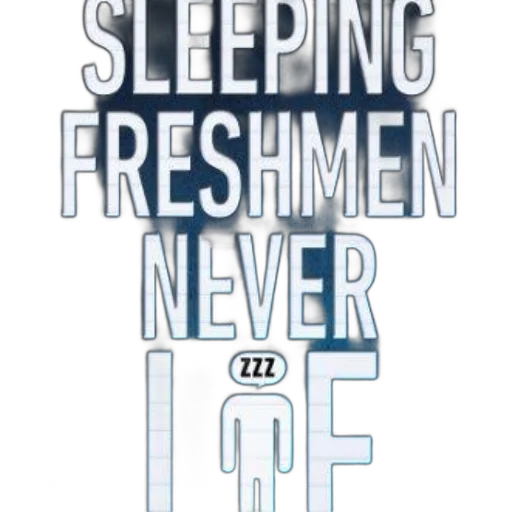 sleeping, freshmen, never, lie transparent PNG cut-out