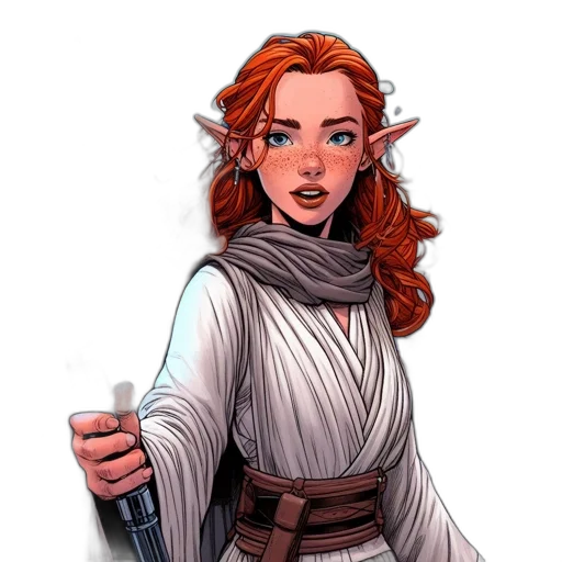 staff, fantasy art, concept art, comic book art transparent PNG cut-out