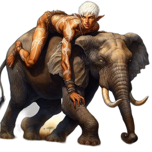 animal, creature, concept art, fantasy art transparent PNG cut-out