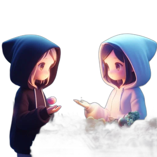 concept art, pixel art, anime, fantasy art transparent PNG cut-out