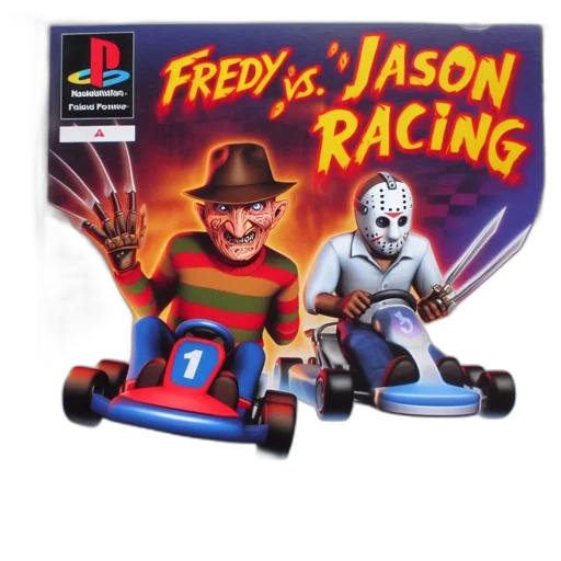 concept art, freddy, krueger, jason transparent PNG cut-out