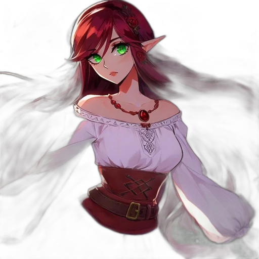 dragon, dress, weapon, staff transparent PNG cut-out