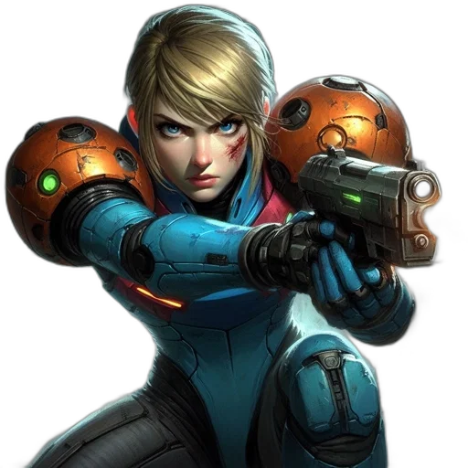 weapon, robot, concept art, comic book art transparent PNG cut-out