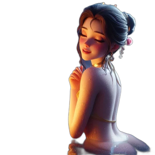 photorealistic, 3d render, concept art, fantasy art transparent PNG cut-out