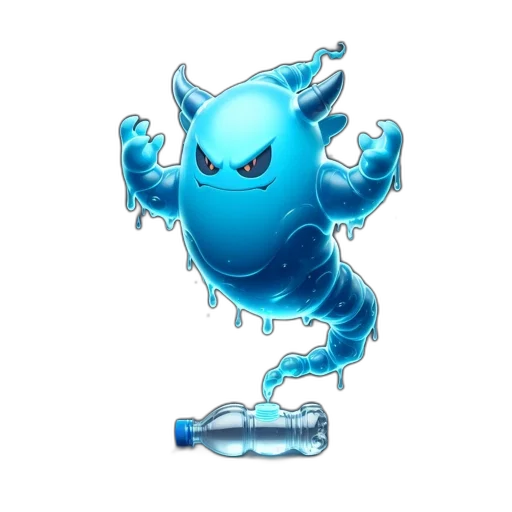 dragon, creature, weapon, staff transparent PNG cut-out
