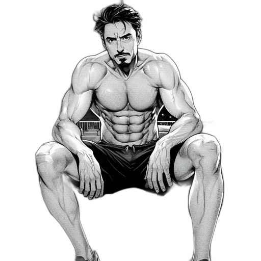 animal, photorealistic, comic book art, cartoon transparent PNG cut-out
