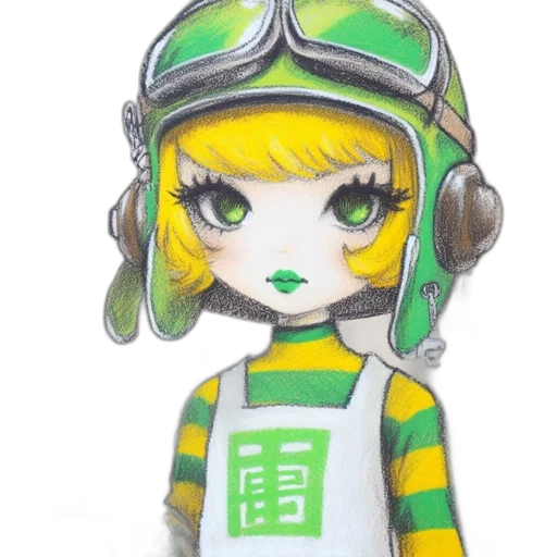 staff, robot, mask, fantasy art transparent PNG cut-out