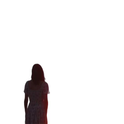 dress, staff, creature, robot transparent PNG cut-out