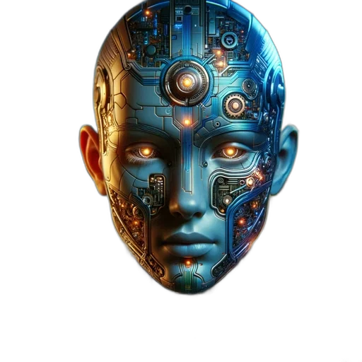 robot, mask, face, jewelry transparent PNG cut-out