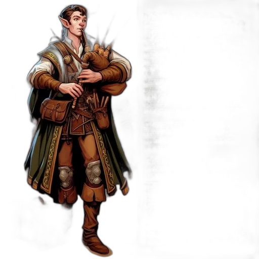 jacket, staff, sword, concept art transparent PNG cut-out