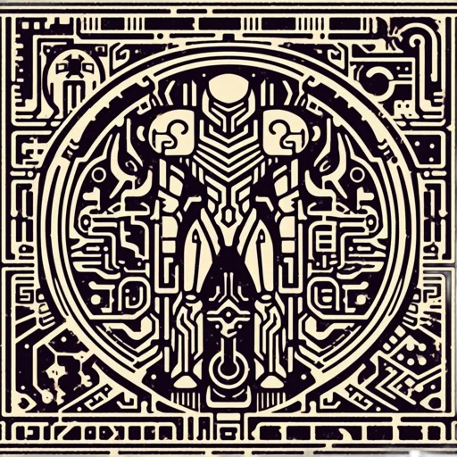 robot, mask, crown, jewelry transparent PNG cut-out