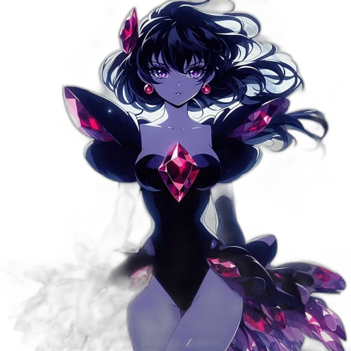 dress, flower, mask, anime transparent PNG cut-out