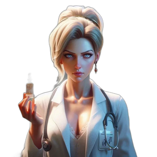 staff, jacket, face, weapon transparent PNG cut-out
