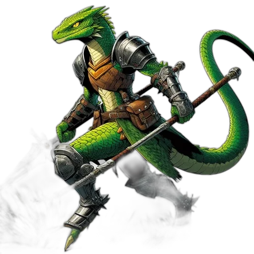 dragon, sword, staff, animal transparent PNG cut-out