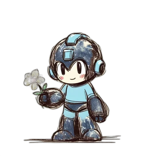 robot, weapon, staff, concept art transparent PNG cut-out