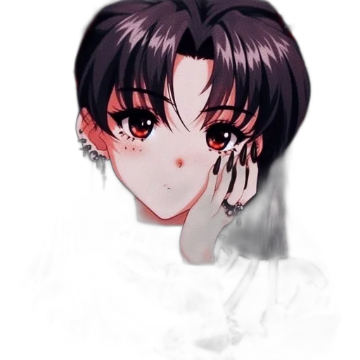 face, mask, jewelry, anime transparent PNG cut-out