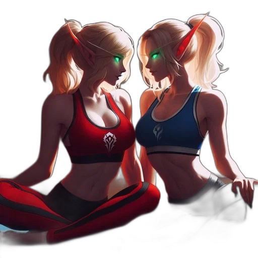 concept art, anime, fantasy art, pixel art transparent PNG cut-out