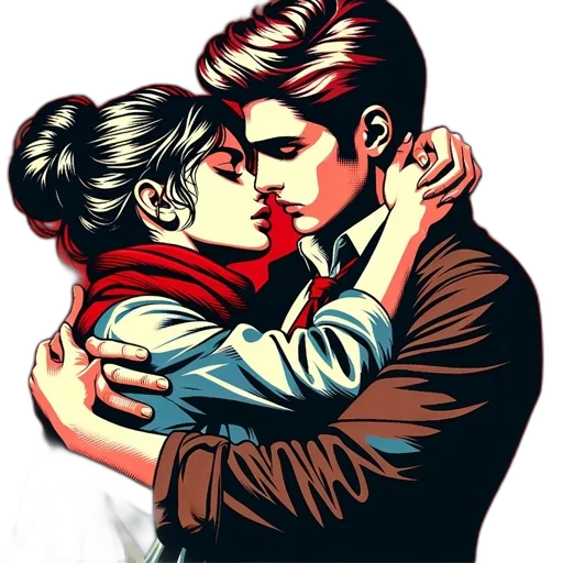 comic book art, cartoon, concept art, photorealistic transparent PNG cut-out