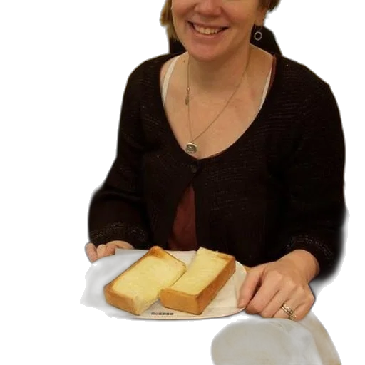 food, face, jacket, staff transparent PNG cut-out