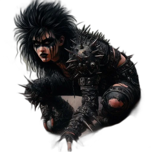 creature, hair, animal, dragon transparent PNG cut-out