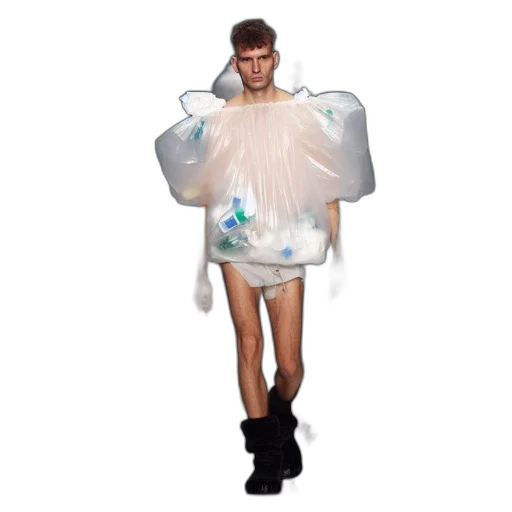 jacket, creature, dress, umbrella transparent PNG cut-out