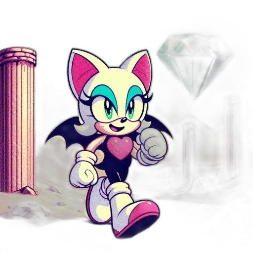 jewelry, concept art, pixel art, comic book art transparent PNG cut-out